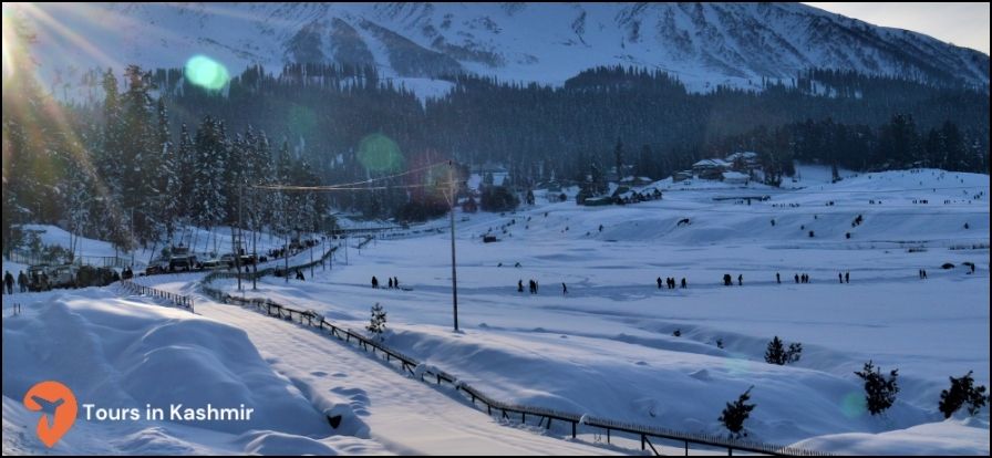 Pahalgam Kashmir in winter